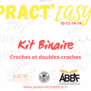 Kit Pract'easy Binaire,  4 cercles (10-12-14-14)