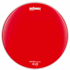 Toms et GC Peaux Williams Sablées Double plis 10 MIL rouges-WCR2